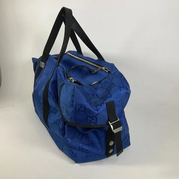 Gucci Off the Grid Duffle Bag GG Monogram Blue